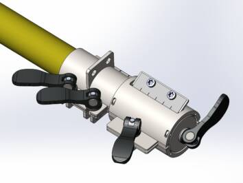 29 PE Pipe re rounder scraper not transparent